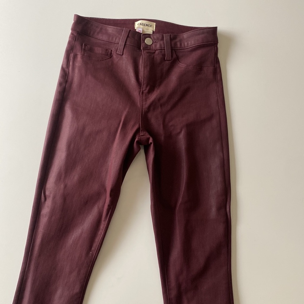 L’Agence Margot in Dark Wine Sz 25